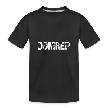 République dominicaine Palm Islands DomRep - T-shirt bio Premium Enfant - noir - Devant