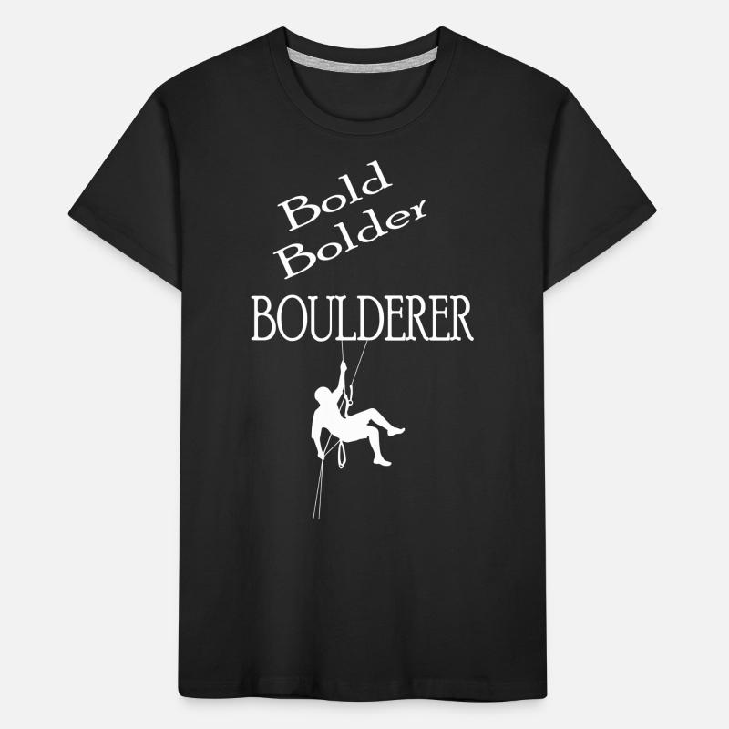Bouldering Climbing Climbing Kids' Premium Organic T-Shirt