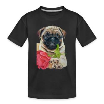 AMOUR - T-shirt bio Premium Enfant - noir - Devant