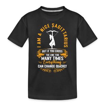 Horoscope Astrologie Energie - T-shirt bio Premium Enfant - noir - Devant