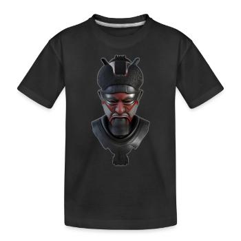 Samouraï master warrior - T-shirt bio Premium Enfant - noir - Devant