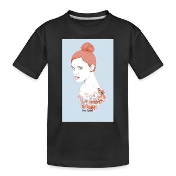 Exprimez-vous avec audace avec notre - T-shirt bio Premium Enfant - noir - Devant