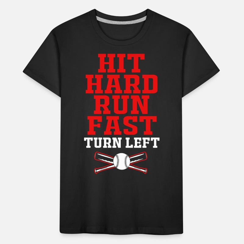 Base-ball T-shirt bio Premium Enfant