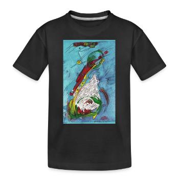 SPASStasie - Kinder Premium Bio T-Shirt - Schwarz - Vorne