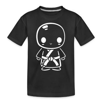 Jiu Jitsu - Kids' Premium Organic T-Shirt - black - Front