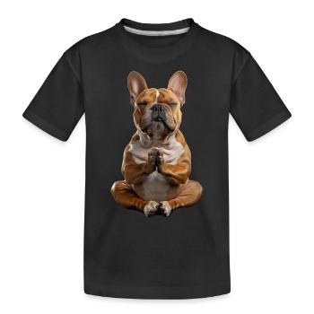 Bouledogue - T-shirt bio Premium Enfant - noir - Devant