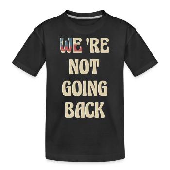 Kamala Walz - Kinder Premium Bio T-Shirt - Schwarz - Vorne