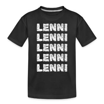 Lenni Lenni - T-shirt bio Premium Enfant - noir - Devant