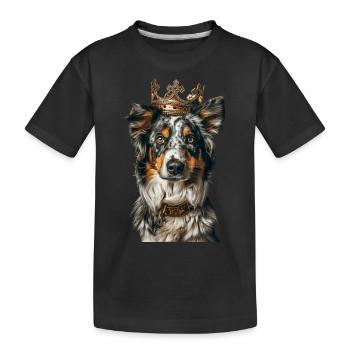 Berger australien - T-shirt bio Premium Enfant - noir - Devant