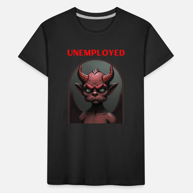 Unemployed devil Kids' Premium Organic T-Shirt