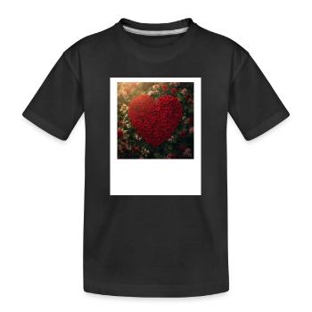 Untitled_design_2 - Kids' Premium Organic T-Shirt - black - Front