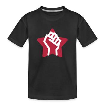 Arbeiter / Fabrik / Arbeit / Job - Kinder Premium Bio T-Shirt - Schwarz - Vorne
