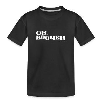 Boomer - T-shirt bio Premium Enfant - noir - Devant