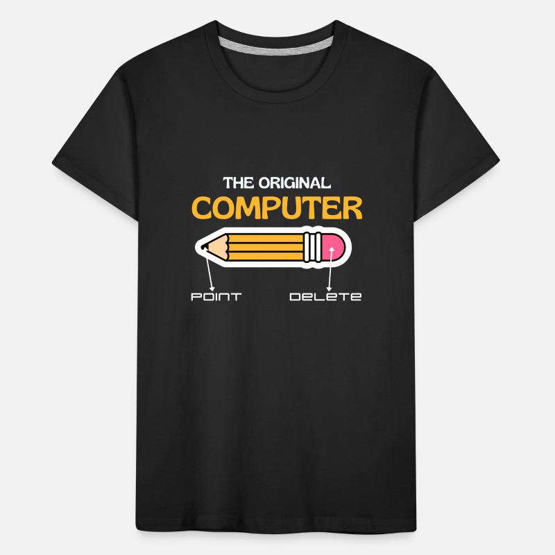 The Original Computer, Retro Computer Lovers Kids' Premium Organic T-Shirt