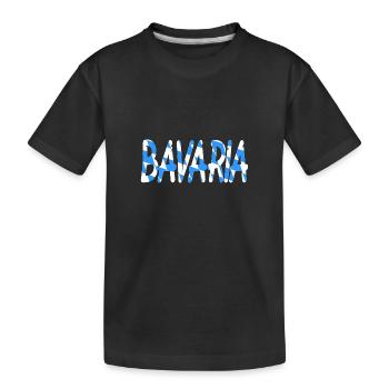 Bavaria - Kinder Premium Bio T-Shirt - Schwarz - Vorne