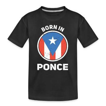 Porto Rico - T-shirt bio Premium Enfant - noir - Devant