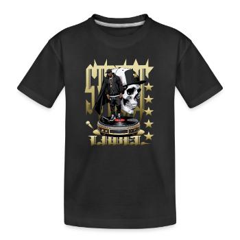 Street Rappers - Kids' Premium Organic T-Shirt - black - Front