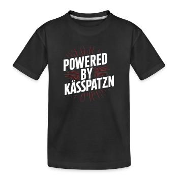 Fromage souabe dialecte spaetzle cuisine souabe - T-shirt bio Premium Enfant - noir - Devant