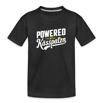 Fromage souabe Spätzle Dialecte Cuisine souabe - T-shirt bio Premium Enfant - noir - Devant
