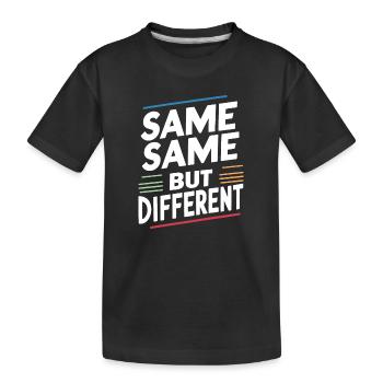Same Same But different Thailand Traveller Rucksack - Kinder Premium Bio T-Shirt - Schwarz - Vorne