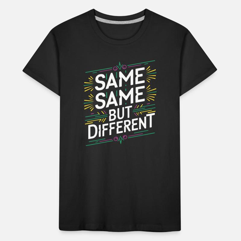 Same Same But different Thailand Traveller Rucksack Kinder Premium Bio T-Shirt