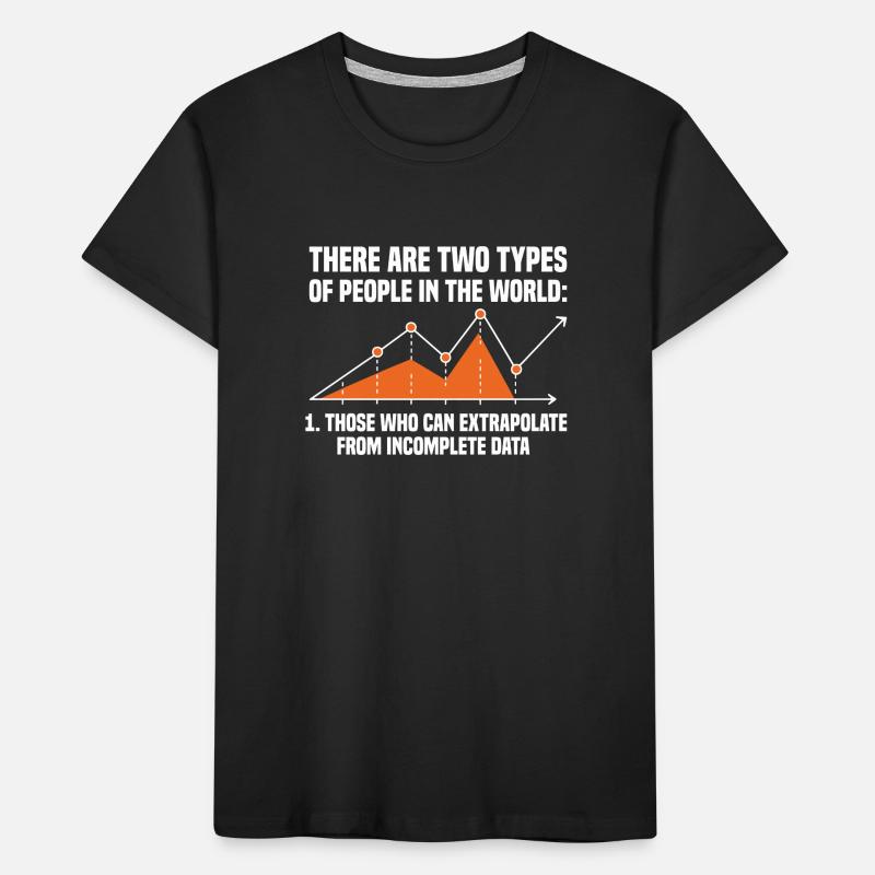 Those Who Can Extrapolate From Incomplete Data Kids' Premium Organic T-Shirt