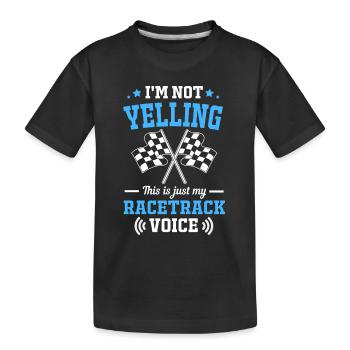 Drag Race - Kids' Premium Organic T-Shirt - black - Front