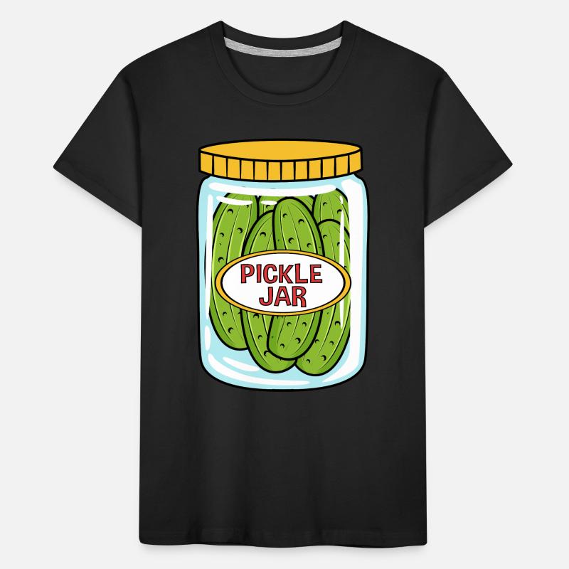 Cornichon Concombre Concombre T-shirt bio Premium Enfant