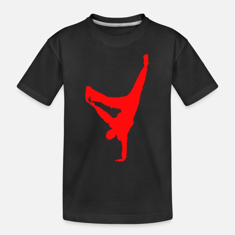 break dance - T-shirt bio Premium Enfant - noir