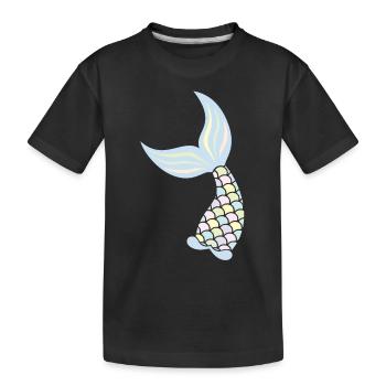 Sirène - T-shirt bio Premium Enfant - noir - Devant