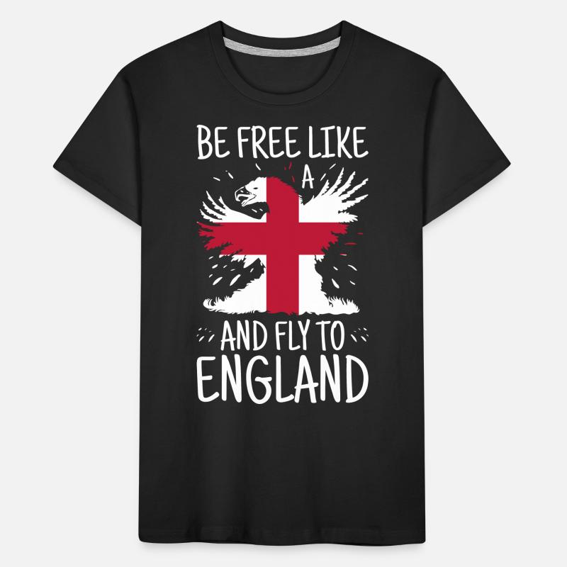 Drapeau d’Angleterre Vintage Drapeau Anglais Utilisé Look T-shirt bio Premium Enfant