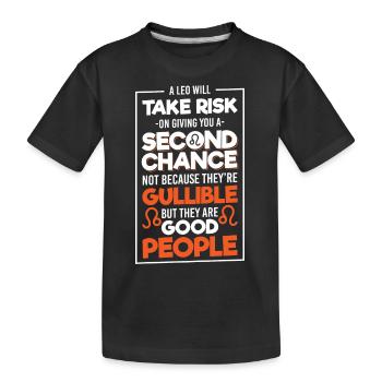 Horoscope Astrologie Ascendant - T-shirt bio Premium Enfant - noir - Devant