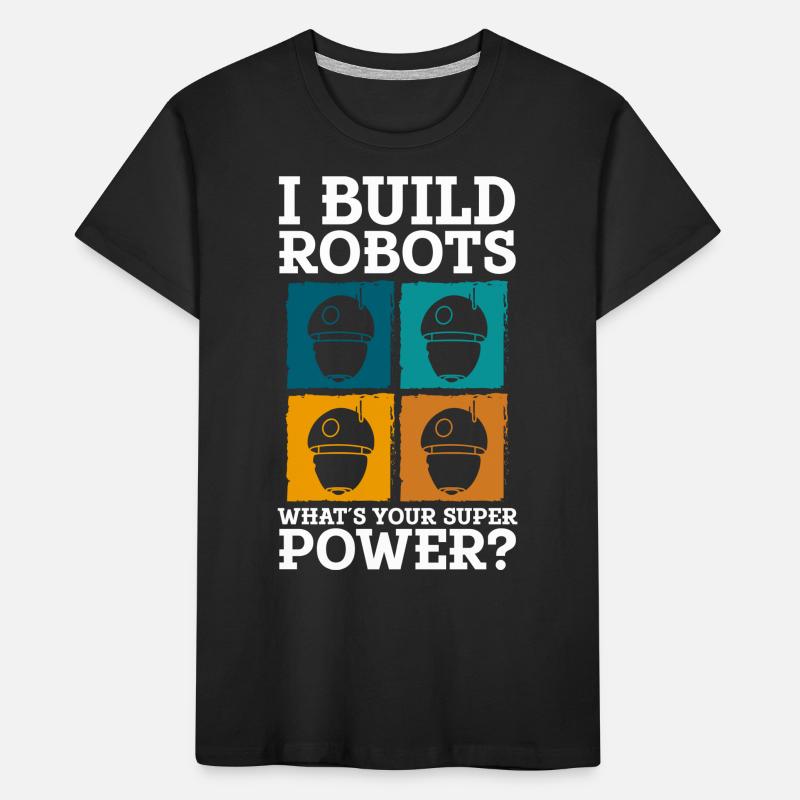 Android Electrique Cyborg T-shirt bio Premium Enfant