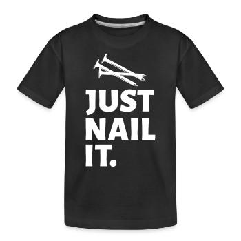 Artisan bricoleur Artisan Artisan Outil Construction - T-shirt bio Premium Enfant - noir - Devant