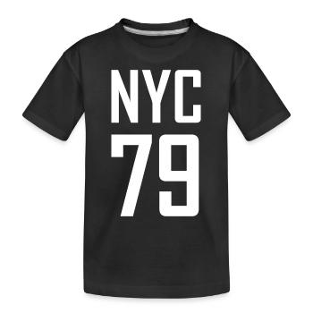 Basketball - Kinder Premium Bio T-Shirt - Schwarz - Vorne