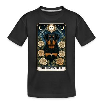 Rottweiler - Kinder Premium Bio T-Shirt - Schwarz - Vorne