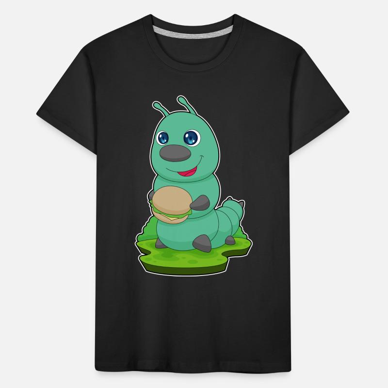 Cheeseburger chenille T-shirt bio Premium Enfant