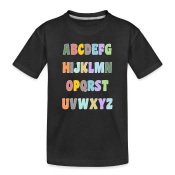 GELIEBTE. VIELEN DANK. DANKE HERRIN. GELIEBTE - Kinder Premium Bio T-Shirt - Schwarz - Vorne