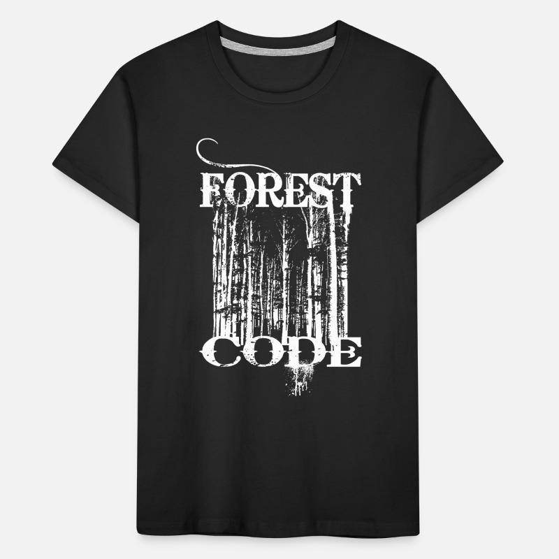 Code forestier T-shirt bio Premium Enfant