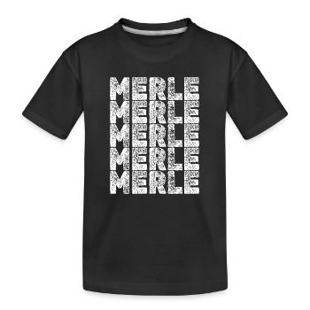 Hero Merle - T-shirt bio Premium Enfant - noir - Devant