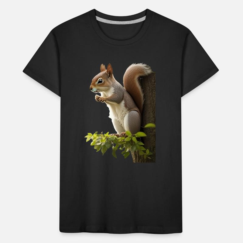 Eichhörnchen Kinder Premium Bio T-Shirt
