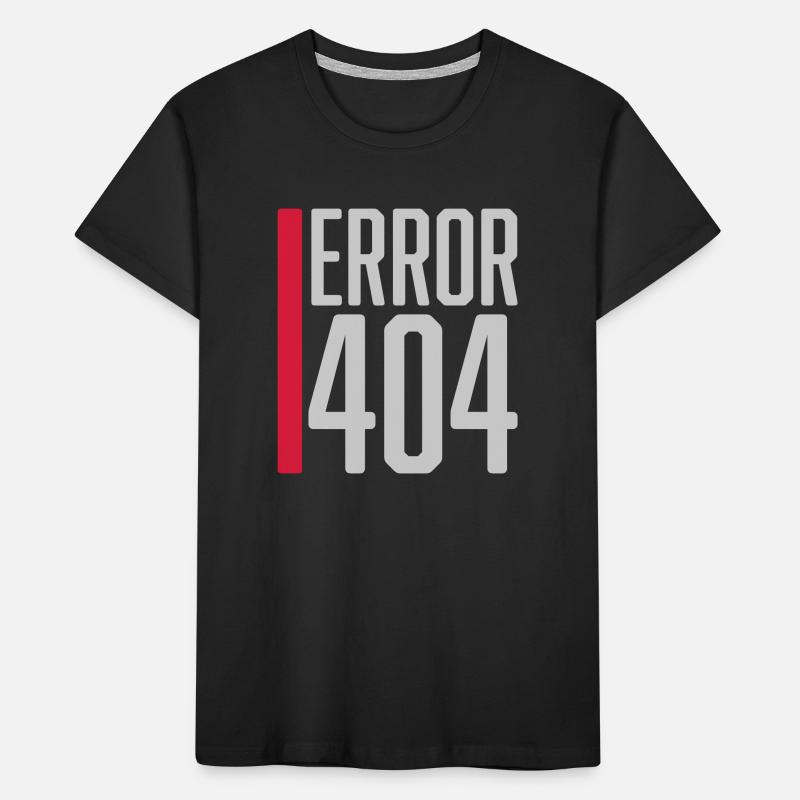 Error Code Error 404 Kids' Premium Organic T-Shirt