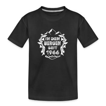 Rétro 1966 - T-shirt bio Premium Enfant - noir - Devant