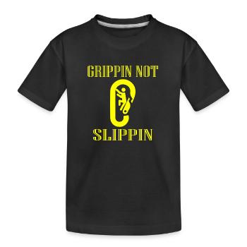 Bloc - T-shirt bio Premium Enfant - noir - Devant