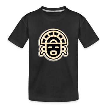 Maja Style 2 - Kinder Premium Bio T-Shirt - Schwarz - Vorne