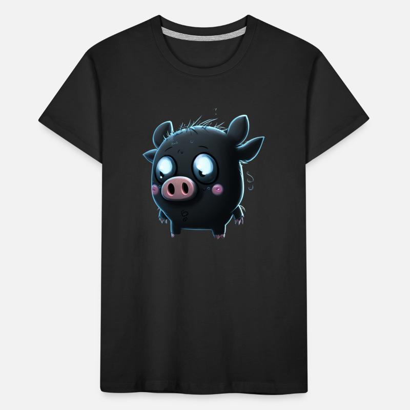 pig b T-shirt bio Premium Enfant