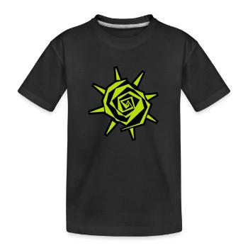 Soleil - T-shirt bio Premium Enfant - noir - Devant