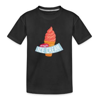 Sommer - Kinder Premium Bio T-Shirt - Schwarz - Vorne