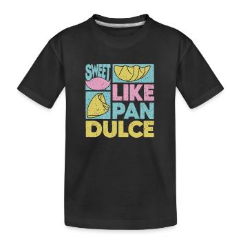 Design mignon pour Pan Dulce - T-shirt bio Premium Enfant - noir - Devant