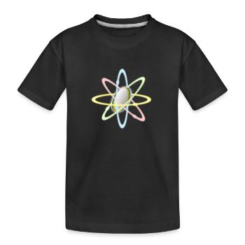 Rugby Wissenschaften - Kinder Premium Bio T-Shirt - Schwarz - Vorne